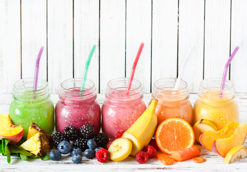 smoothies di frutta e verdura
