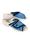 Ciabatte Righe Blu