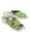 Ciabatte Righe Verde