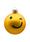 Sfera Emoticon occhiolino Giallo