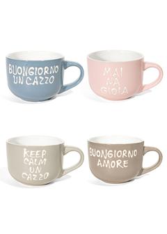 Tazzone irriverenti 4 pezzi