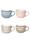 Tazzone irriverenti 4 pezzi Multicolor