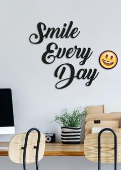Adesivo 3D Smile Every Day