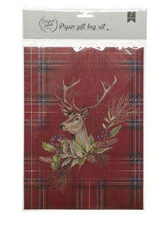 Buste regalo tartan 2 pezzi