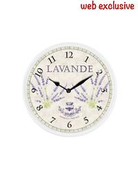 Orologio da parete Lavanda