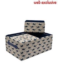 Set 5 cassetti Balene