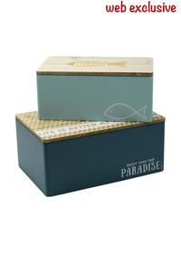 Set 2 scatole Mare