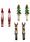 Mollettine Natale 6 pezzi Multicolor