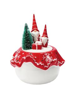 Scatola Natale rotonda