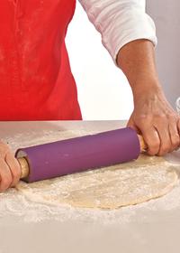 Mattarello in legno e silicone