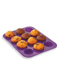 Stampo 12 muffin silicone
