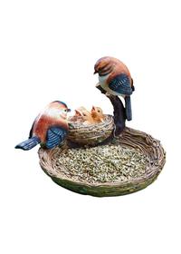Mangiatoia con uccellini