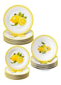Set 18 piatti Limoni