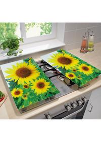Copripiastra Girasoli 2 pezzi