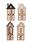 Mollettine Casette 12 pezzi Beige